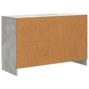 Servírovací skříň se zásuvkou Betonově šedá 89 x 34,5 x 57 cm - obrázek 8