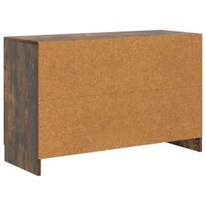 Servírovací skříň se zásuvkou Kouřový dub 89 x 34,5 x 57 cm - obrázek 8