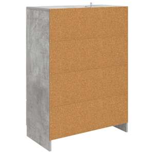 Servírovací skříň se zásuvkou Betonově šedá 66 x 34,5 x 92 cm - obrázek 7