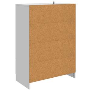 Servírovací skříň Bílá s vysokým leskem 66 x 34,5 x 92 cm - obrázek 7