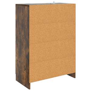 Servírovací skříň se zásuvkou Kouřový dub 66 x 34,5 x 92 cm - obrázek 7