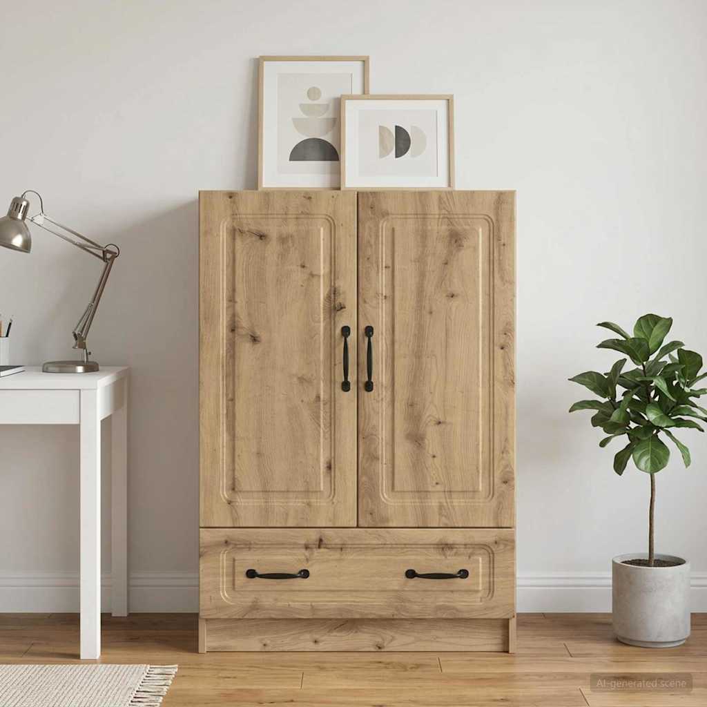 Kõide sahtliga Artisan tamm 66 x 34,5 x 92 cm Tehispuit