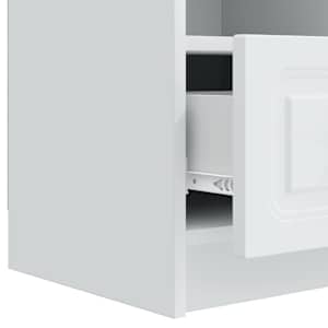 Televizní skříň Bílá 102 x 34,5 x 47 cm Kompozitní dřevo - obrázek 9