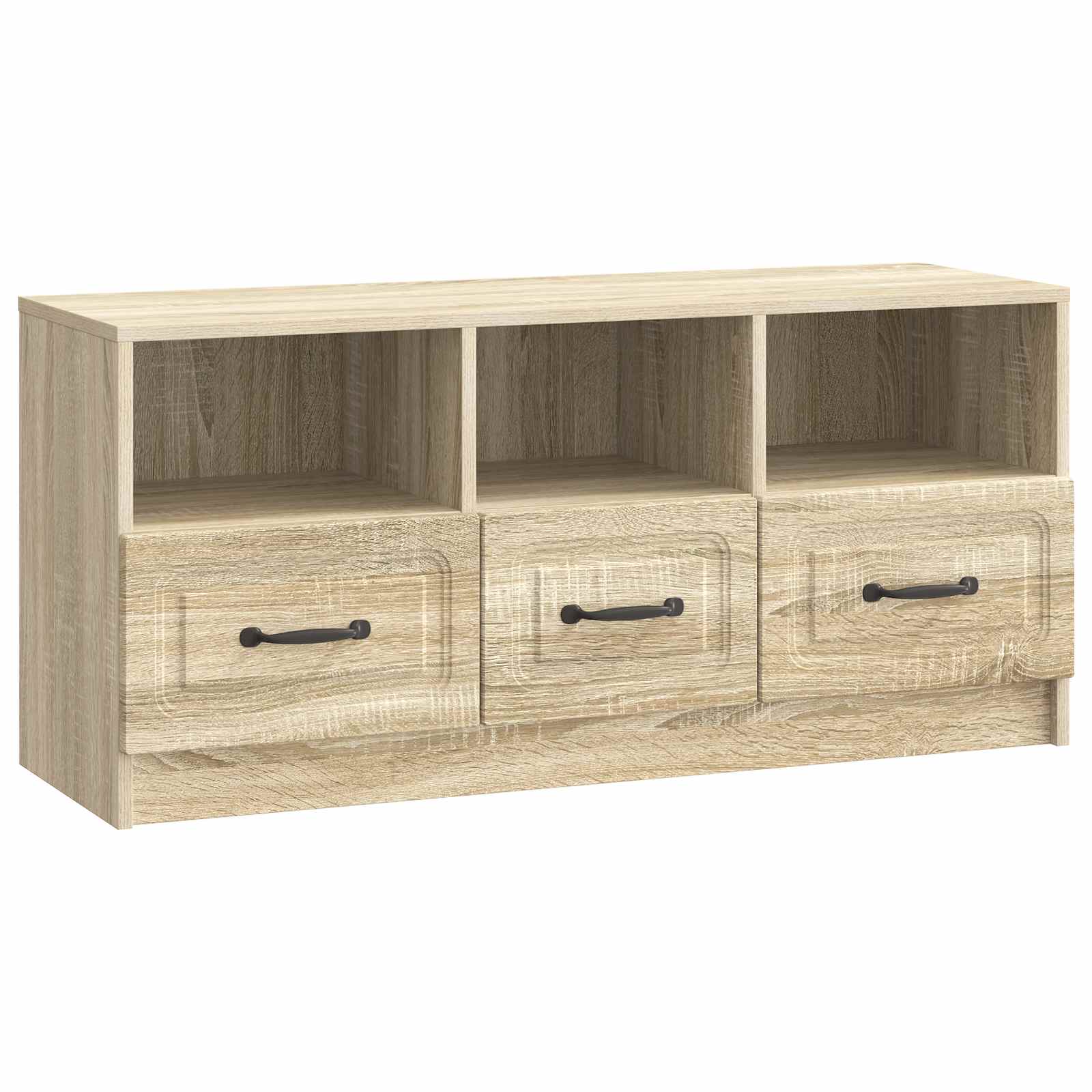 vidaXL Cabinet TV Stejar Sonoma 102 x 34,5 x 47 cm Lemn prelucrat