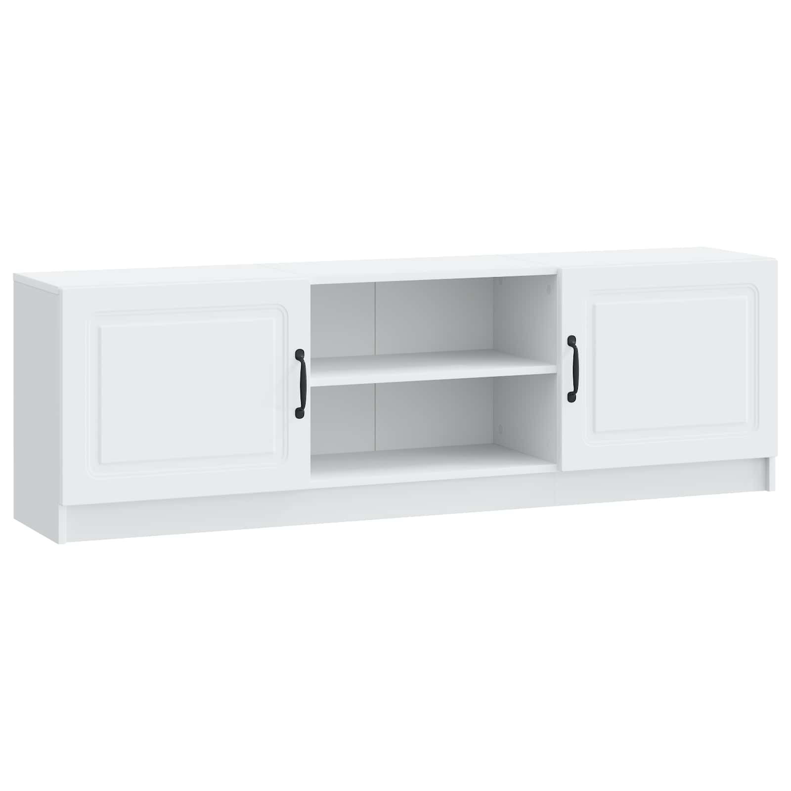 vidaXL Cabinet TV Alb 150 x 31 x 47 cm Lemn prelucrat