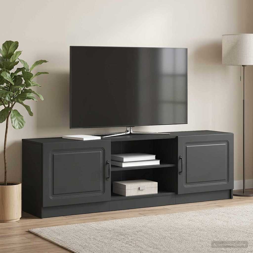 TV-kaappi Musta 150 x 31 x 47 cm Tekninen puu