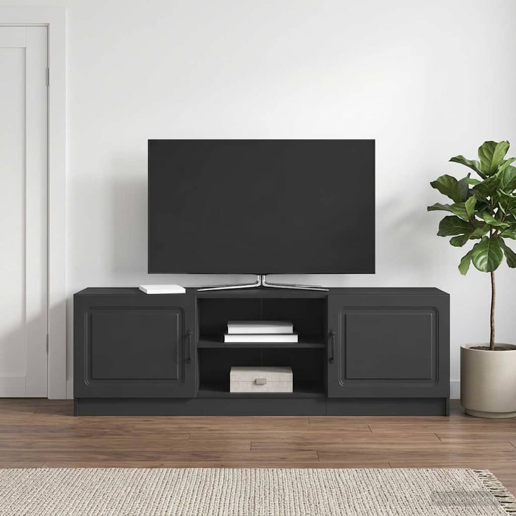 TV-kaappi Musta 150 x 31 x 47 cm Tekninen puu