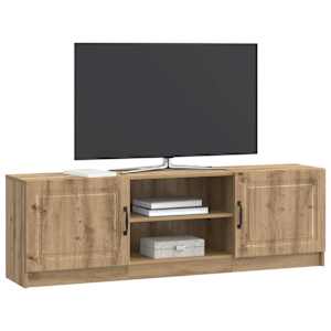 Televizní skříň 150 x 31 x 47 cm Dub artisan Kompozitní dřevo - obrázek 3