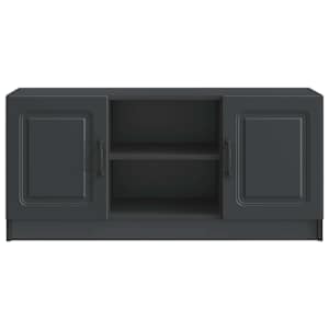 Televizní skříň Černá 102 x 34,5 x 47 cm Kompozitní dřevo - obrázek 4
