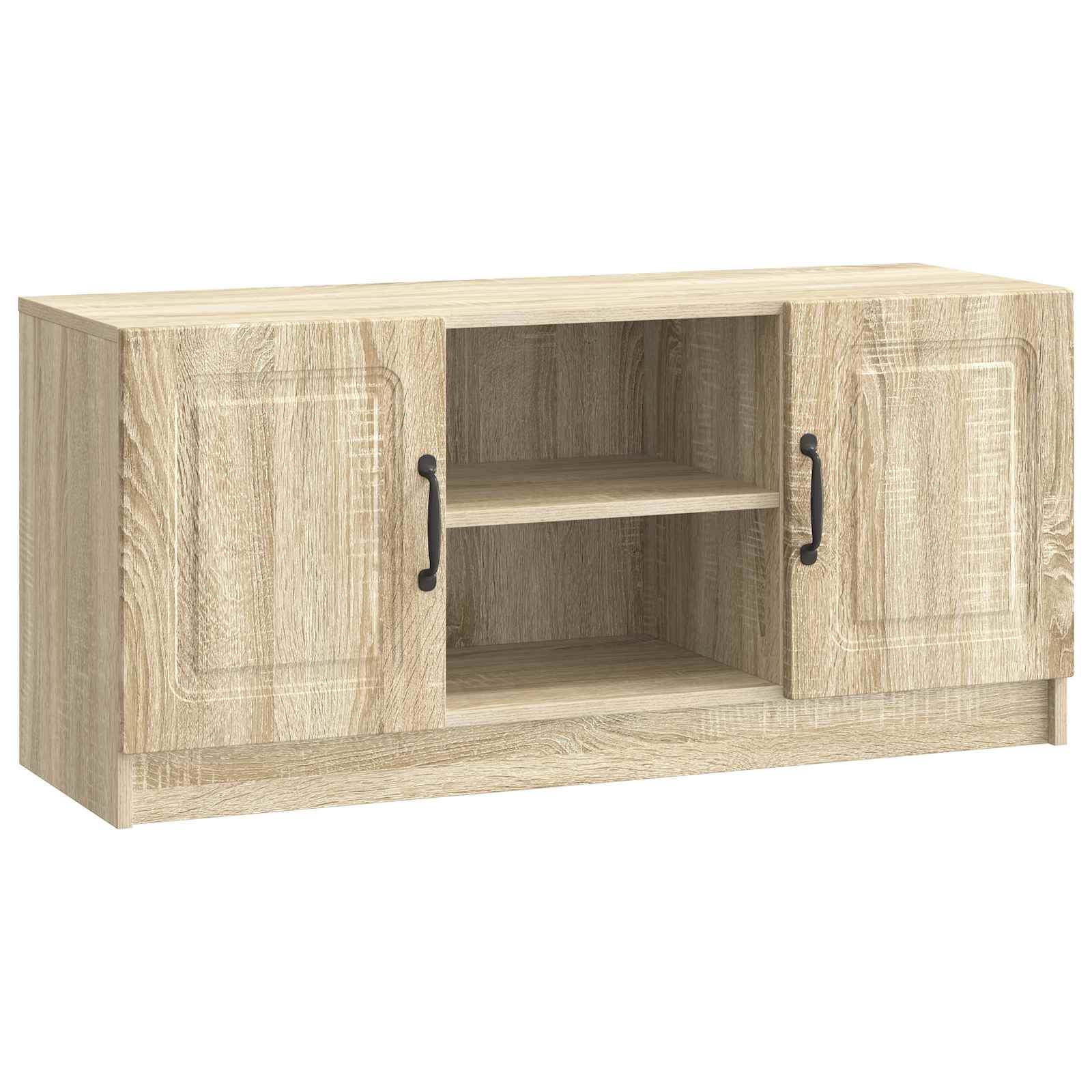 vidaXL Cabinet TV Stejar Sonoma 102 x 34,5 x 47 cm Lemn prelucrat