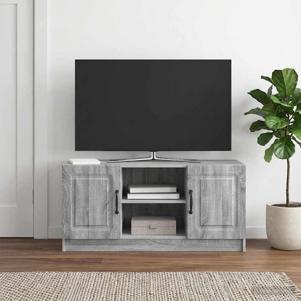 TV-kaappi Harmaa sonoma 102 x 34,5 x 47 cm Tekninen puu