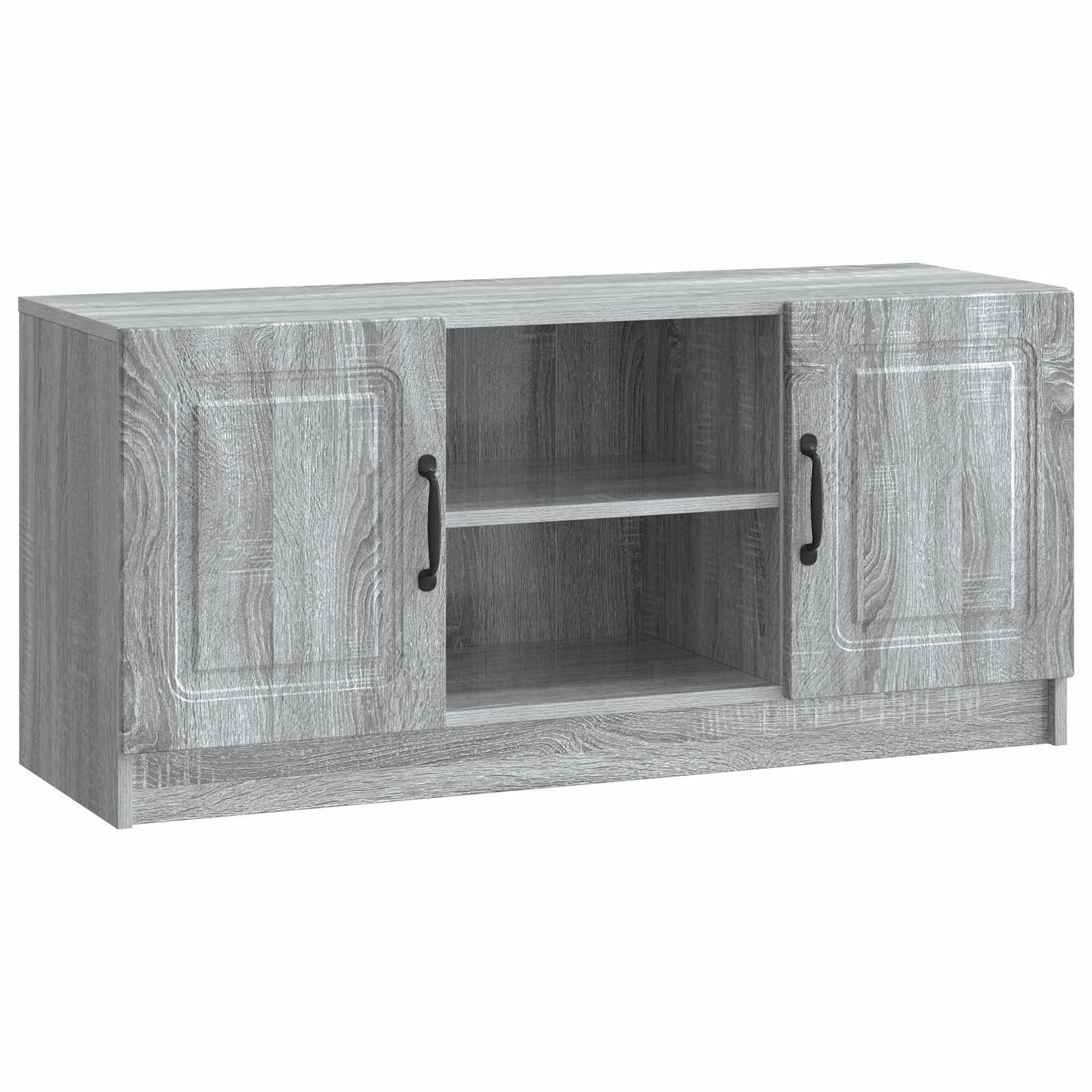 vidaXL Cabinet TV Sonoma gri 102 x 34,5 x 47 cm Lemn prelucrat