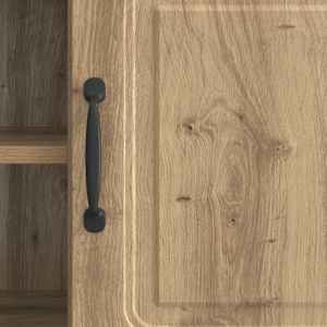 Televizní skříň 102 x 34,5 x 47 cm Dub artisan Kompozitní dřevo - obrázek 10