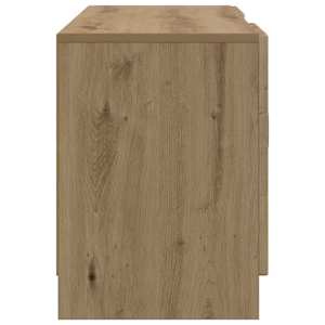 Televizní skříň 102 x 34,5 x 47 cm Dub artisan Kompozitní dřevo - obrázek 7