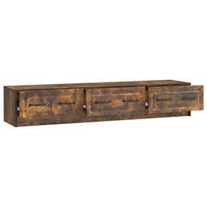 Televizní skříň Kouřový dub 147 x 34,5 x 27 cm Kompozitní dřevo - obrázek 5