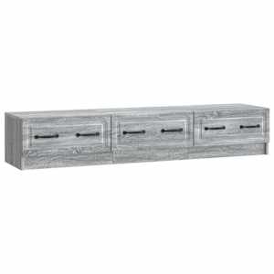 TV omarica Siva Sonoma 147 x 34,5 x 27 cm Inženirski les