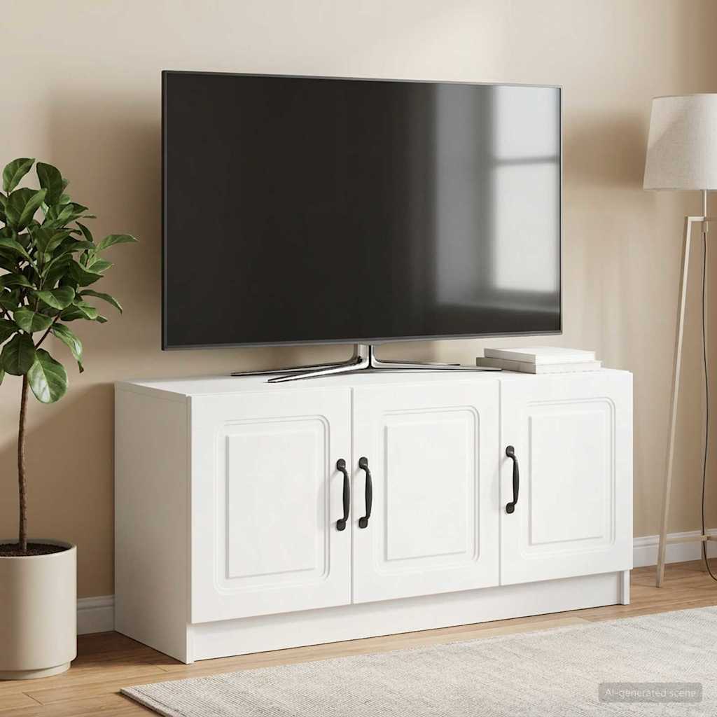 vidaXL Cabinet TV Alb 99 x 34,5 x 47 cm Lemn prelucrat