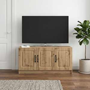 Televizní skříň 99 x 34,5 x 47 cm Dub artisan Kompozitní dřevo - obrázek 4