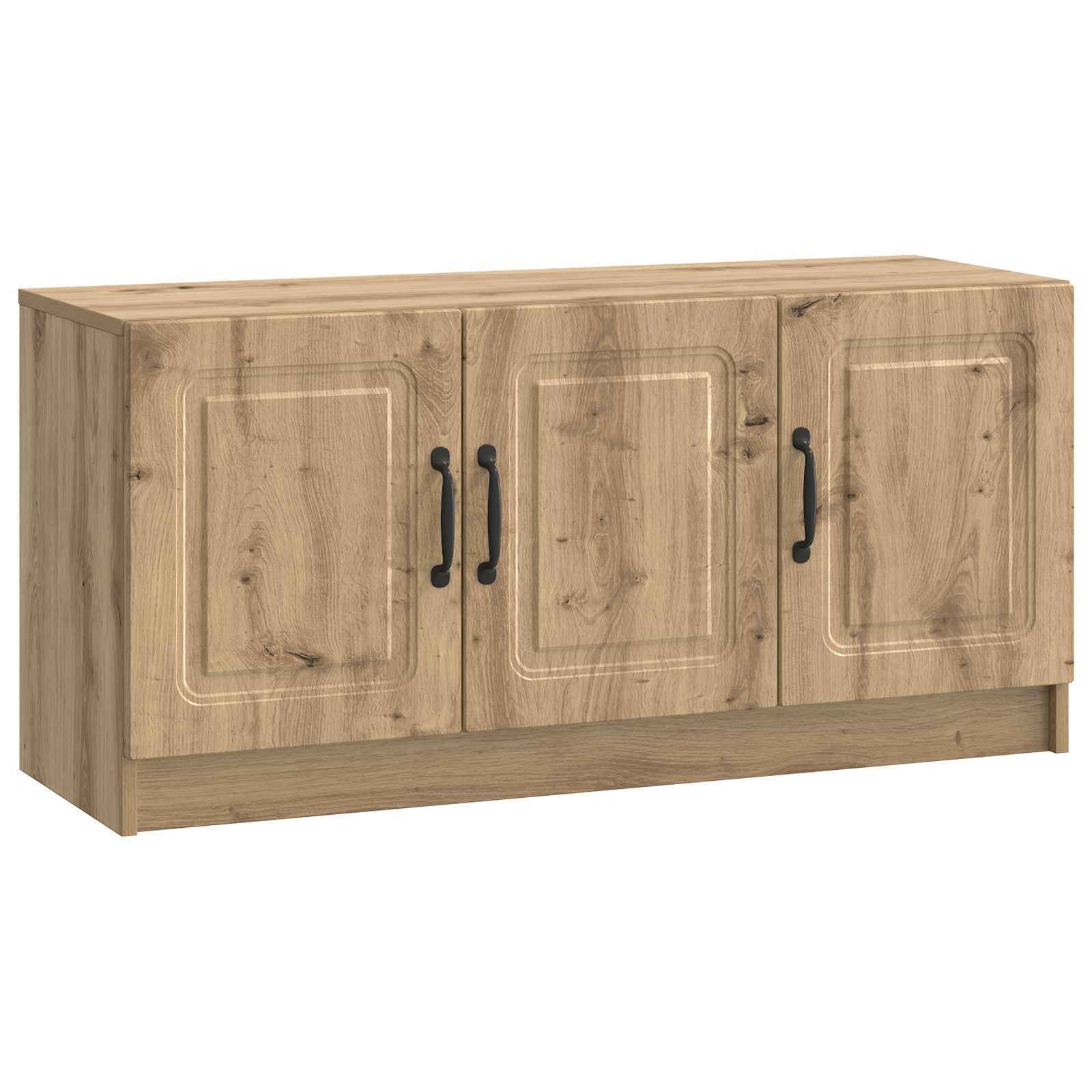 vidaXL Cabinet TV Stejar Artizanal 99 x 34,5 x 47 cm Lemn prelucrat