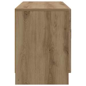 Televizní skříň 99 x 34,5 x 47 cm Dub artisan Kompozitní dřevo - obrázek 7