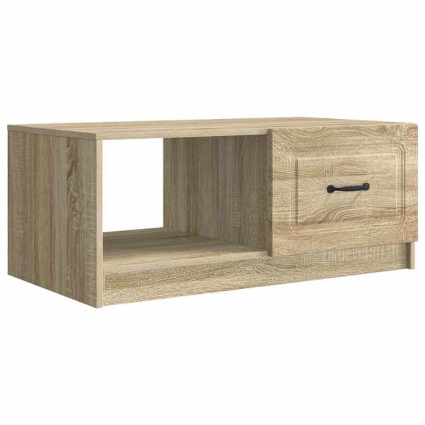 vidaXL Kohvilaud Sonoma tamm 90 x 50 x 37 cm Tehispuit