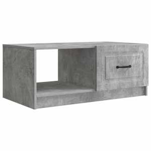 vidaXL Kohvilaud Betoonhall 90 x 50 x 37 cm Tehispuit