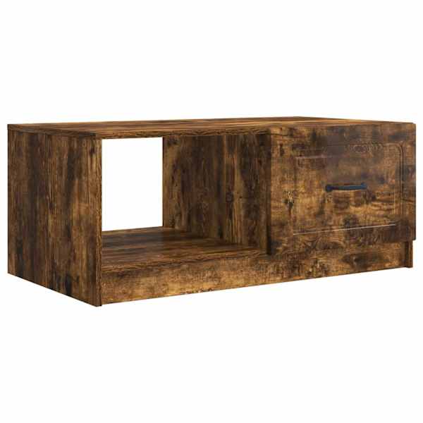 vidaXL Kohvilaud Suitsutatud tamm 90 x 50 x 37 cm Tehispuit