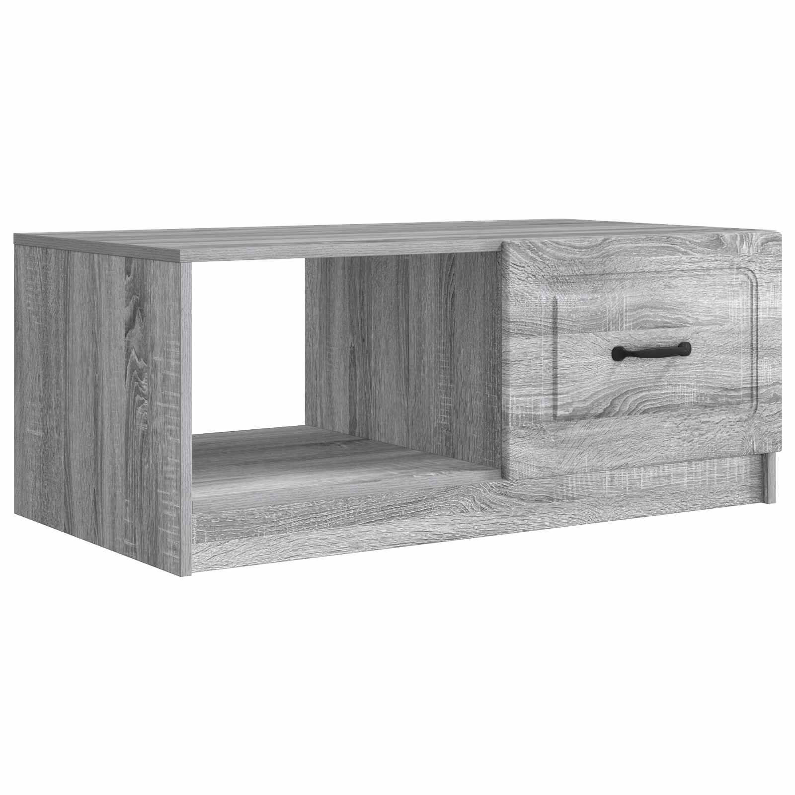 vidaXL Masă de cafea Sonoma gri 90 x 50 x 37 cm Lemn prelucrat