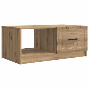 Konferenční stolek Dub artisan 90 x 50 x 37 cm Kompozitní dřevo - obrázek 2