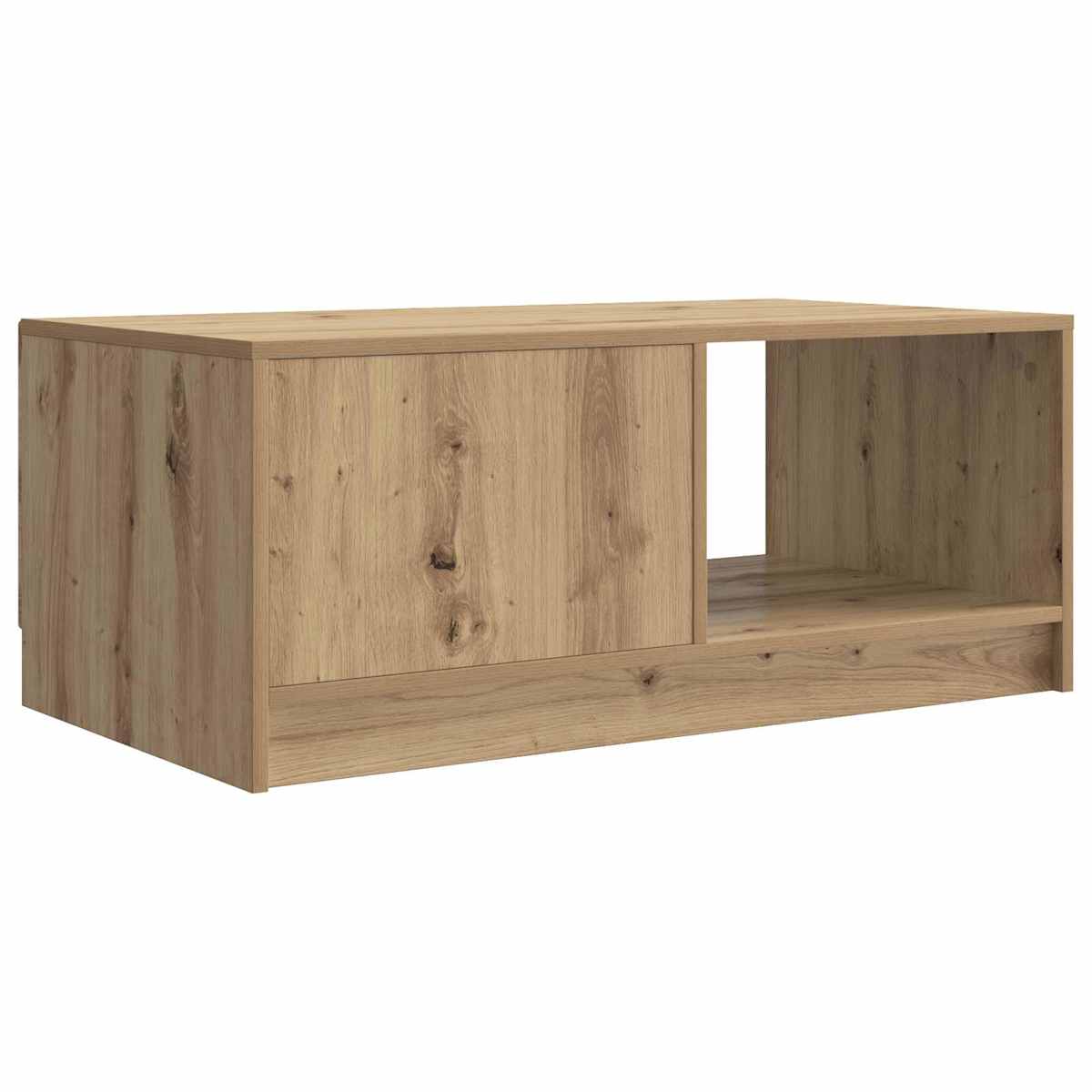 Sofabord 90 x 50 x 37 cm Konstrueret træ - Billede 7
