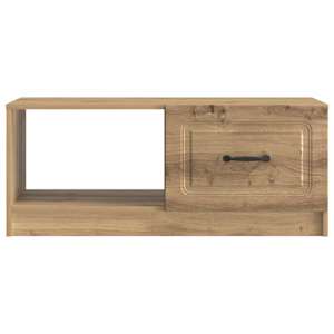 Konferenční stolek Dub artisan 90 x 50 x 37 cm Kompozitní dřevo - obrázek 5