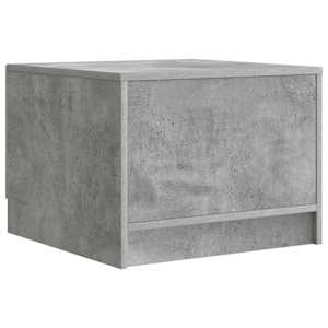 Konferenční stolek se zásuvkou Betonově šedá 49 x 50 x 37 cm - obrázek 7