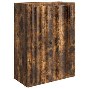 Omara za steno Dimljen hrast 66 x 34,5 x 90 cm Inženirski les