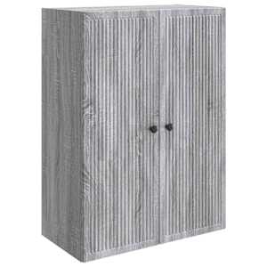 Omara za steno Siva Sonoma 66 x 34,5 x 90 cm Inženirski les