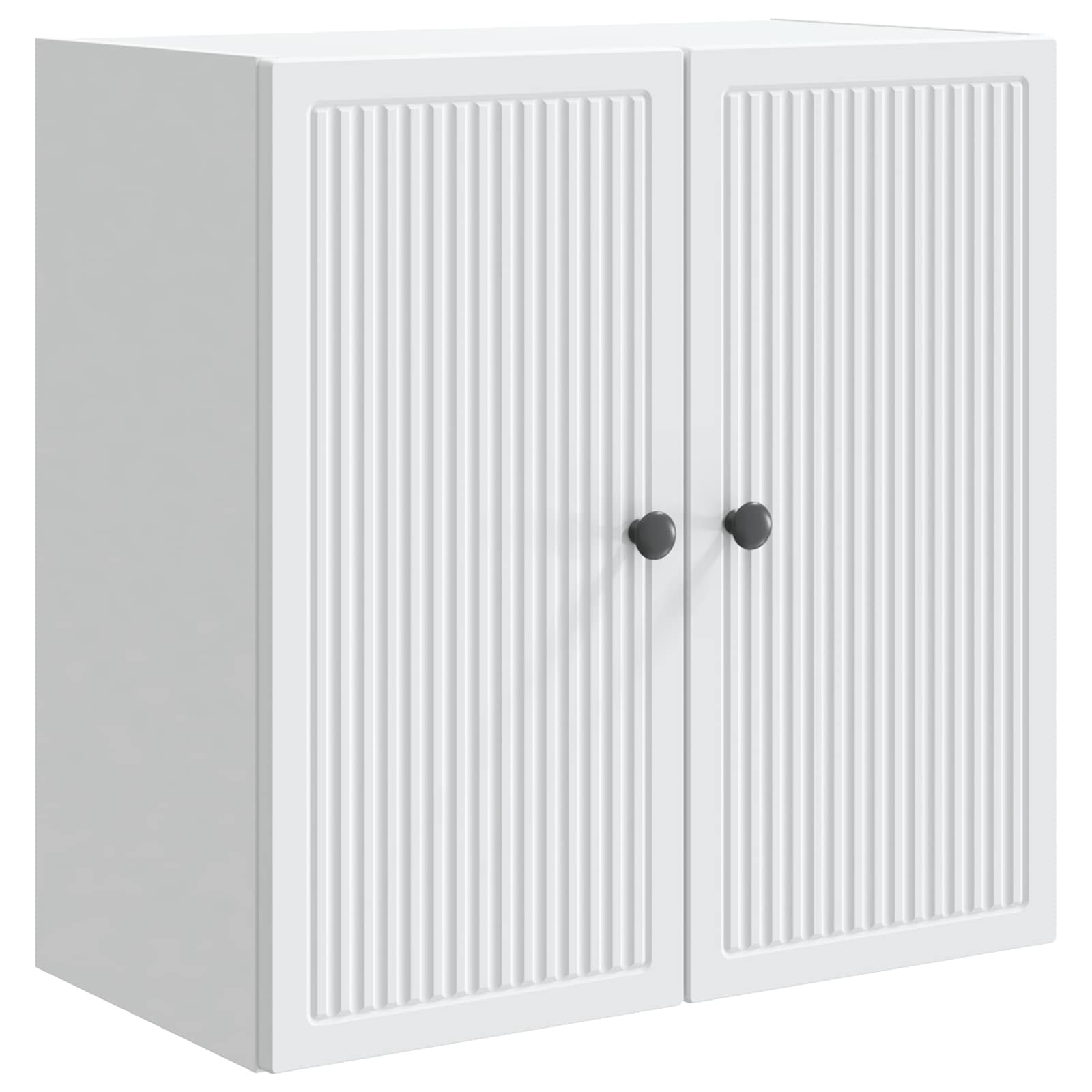vidaXL Dulap montat pe perete Alb 59 x 31 x 60 cm Lemn prelucrat