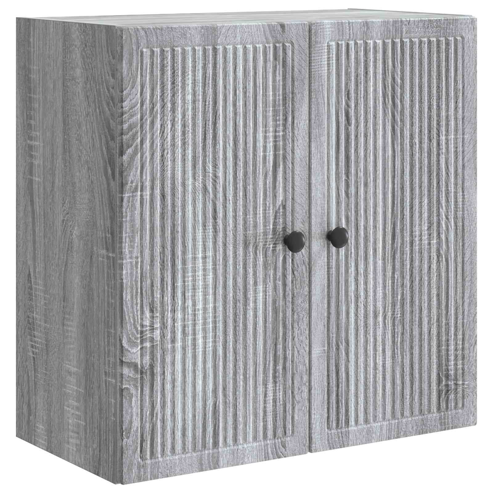 vidaXL Dulap montat pe perete Sonoma gri 59 x 31 x 60 cm