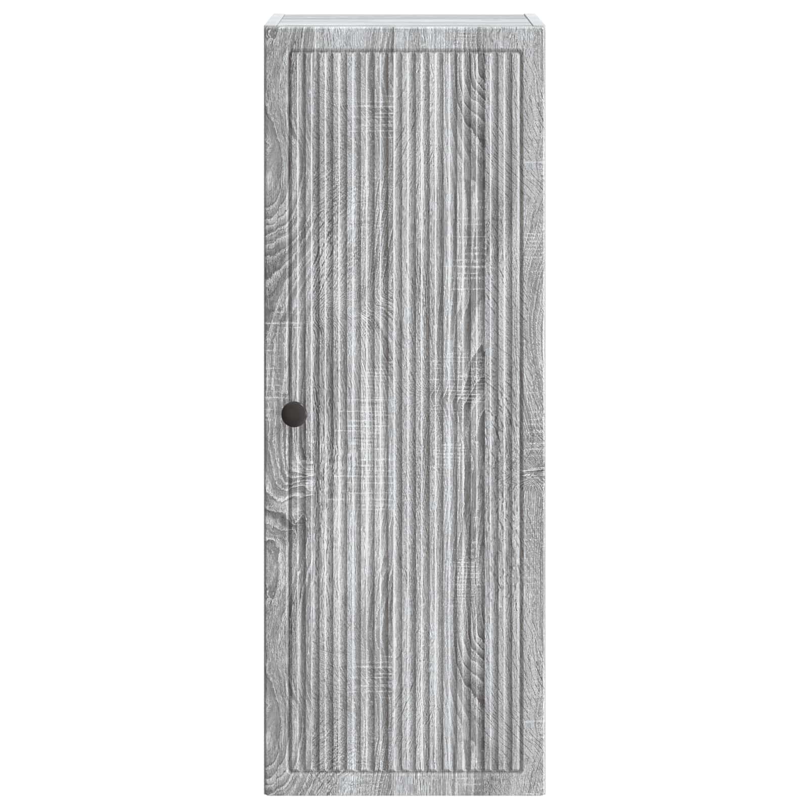 Omara za steno Siva Sonoma 33 x 34,5 x 90 cm Inženirski les - slika 3