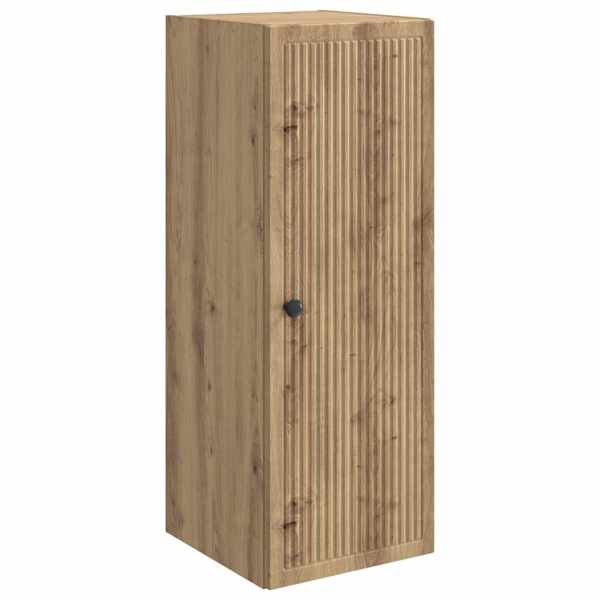 vidaXL Seinale kinnitatav kapp 33 x 34,5 x 90 cm Tehispuit