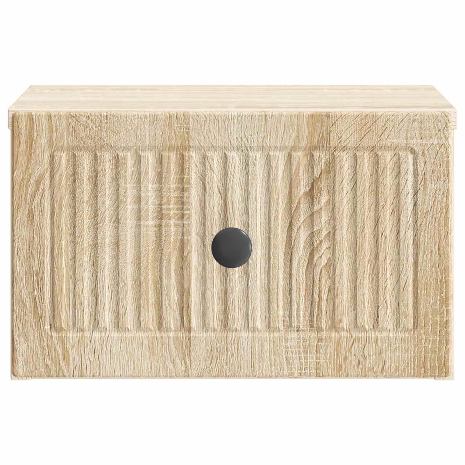 Stenski nočni omarici s predalom Sonoma hrast 33 x 34,5 x 20 cm - slika 4