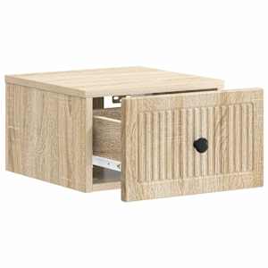 Nástěnný noční stolek 2 pcs Dub sonoma 33 x 34,5 x 20 cm - obrázek 4