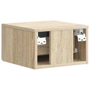 Nástěnný noční stolek 2 pcs Dub sonoma 33 x 34,5 x 20 cm - obrázek 7
