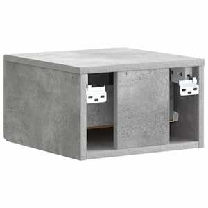 Nástěnný noční stolek 2 pcs Betonově šedá 33 x 34,5 x 20 cm - obrázek 9