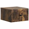 vidaXL Seinale kinnitatav &ouml;&ouml;tis Suitsutatud tamm 33 x 34,5 x 20 cm