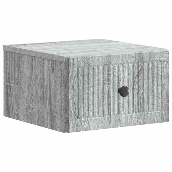 vidaXL Seinale kinnitatav &ouml;&ouml;tis Hall Sonoma 33 x 34,5 x 20 cm