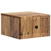 vidaXL Seinale kinnitatav &ouml;&ouml;tis Vana puit 33 x 34,5 x 20 cm Tehispuit