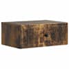 vidaXL &Ouml;&ouml;lambi kapp Suitsutatud tamm 49 x 34,5 x 20 cm Tehispuit