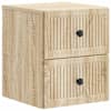vidaXL Seinale kinnitatav &ouml;&ouml;tis Sonoma tamm 33 x 34,5 x 40 cm
