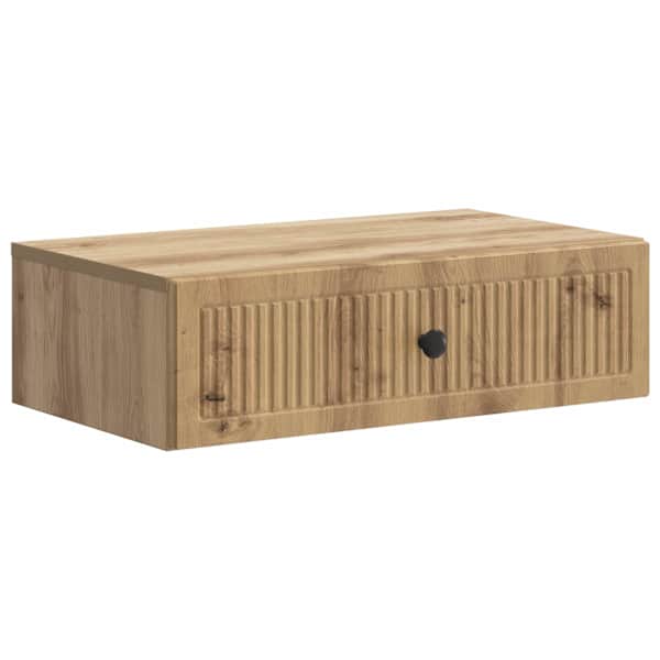 vidaXL Seinale kinnitatav k&uuml;lglaud 59 x 34,5 x 17 cm Tehispuit