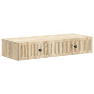 Nástěnný boční stůl Dub sonoma 87,5 x 34,5 x 17 cm - obrázek 2