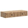 vidaXL Seinale kinnitatav k&uuml;lglaud 87,5 x 34,5 x 17 cm Tehispuit